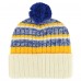 Шапка с помпоном St. Louis Blues 47 Tavern Cuffed Knit - Cream