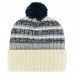 Шапка с помпоном Toronto Maple Leafs 47 Tavern Cuffed Knit - Cream
