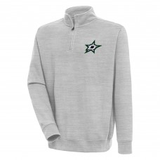Кофта на короткой молнии Dallas Stars Antigua Victory - Heather Gray