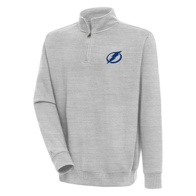 Кофта на молнии Tampa Bay Lightning Antigua Victory - Heather Gray