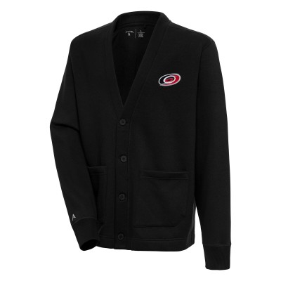Кардиган Carolina Hurricanes Antigua Victory - Black