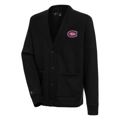 Кардиган Montreal Canadiens Antigua Victory - Black