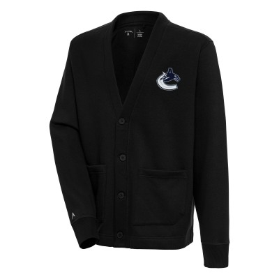 Кардиган Vancouver Canucks Antigua Victory - Black