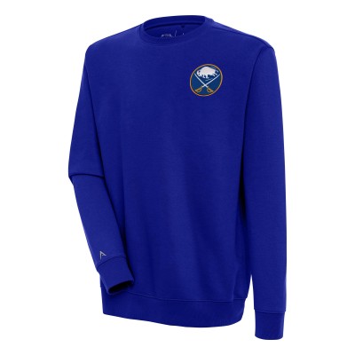 Buffalo Sabres Antigua Royal Victory Pullover Sweatshirt