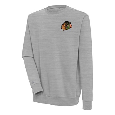 Кофта Chicago Blackhawks Antigua Victory - Heather Gray