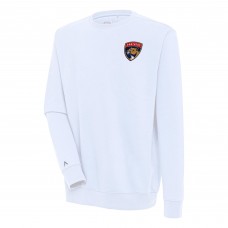 Florida Panthers Antigua Victory Pullover Sweatshirt - White