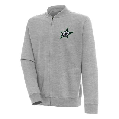 Кофта на молнии Dallas Stars Antigua Victory - Heather Gray