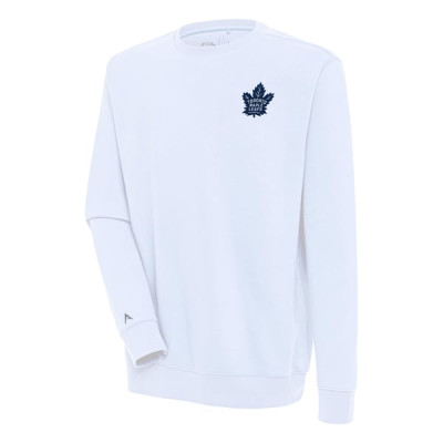 Свитшот Toronto Maple Leafs Antigua Victory Pullover - White