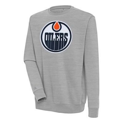 Кофта Edmonton Oilers Antigua Victory - Heather Gray