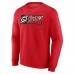Кофта Carolina Hurricanes Fanatics Red Focus Fleece