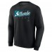 Кофта San Jose Sharks Fanatics Black Focus Fleece