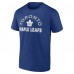 Шорты и футболка Toronto Maple Leafs Fanatics Humble - Blue/Heather Gray