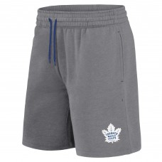Шорты и футболка Toronto Maple Leafs Fanatics Humble - Blue/Heather Gray