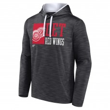 Толстовка Detroit Red Wings Fanatics Never Quit - Charcoal
