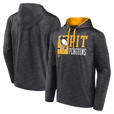 Толстовка Pittsburgh Penguins Fanatics Never Quit - Charcoal