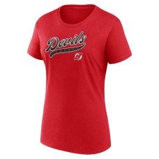 Женская футболка New Jersey Devils Fanatics Start to Finish & Shorts Combo Pack Женская футболка New Jersey Devils Fanatics Start to Finish & Shorts Combo Pack