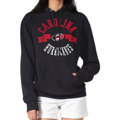 Женская Толстовка Carolina Hurricanes G-III 4Her by Carl Banks Black City Graphic Fleece