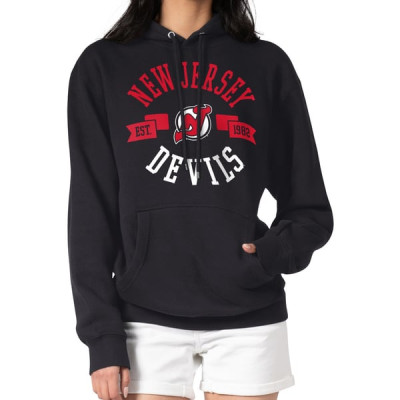 Женская толстовка New Jersey Devils G-III 4Her by Carl Banks Black City Graphic Fleece