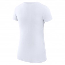 WoNew York Rangers G-III 4Her by Carl Banks White Super-Slim Fit Lightweight City Graphic Sport Crewneck T-Shirt WoNew York Rangers G-III 4Her by Carl Banks White Super-Slim Fit Lightweight City Graphic Sport Crewneck T-Shirt