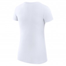 Футболка WoPittsburgh Penguins G-III 4Her by Carl Banks White Super-Slim Fit Lightweight City Graphic Sport Crewneck