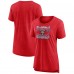 Футболка Florida Panthers Womens Crash the Net Tri-Blend - Red