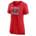 Футболка Florida Panthers Womens Crash the Net Tri-Blend - Red