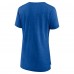 Женская St. Louis Blues Blue Crash the Net Tri-Blend T-Shirt