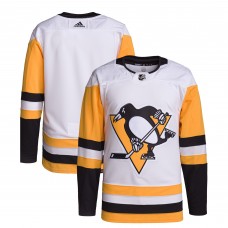 Игровая джерси Pittsburgh Penguins adidas Away Primegreen Authentic&nbsp;– White