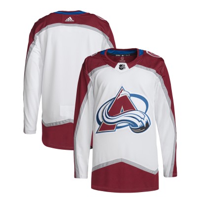 Игровая джерси Colorado Avalanche adidas Away Primegreen Authentic – White