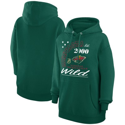 Толстовка Minnesota Wild Starter Arch City Team Graphic Fleece - Hunter Green