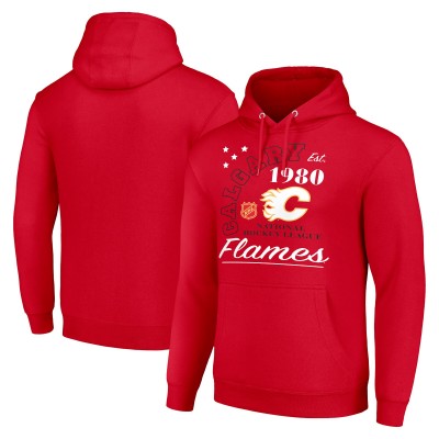 Толстовка Calgary Flames Starter Arch City Team Graphic Fleece - Red