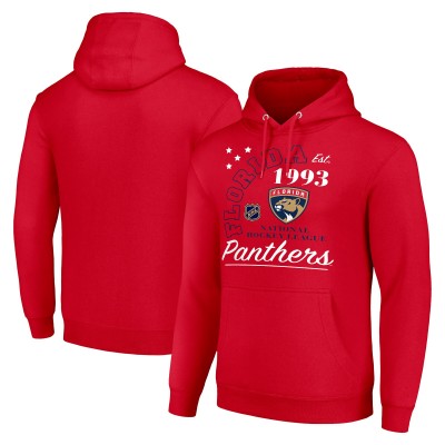 Толстовка Florida Panthers Starter Arch City Team Graphic Fleece - Red