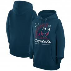 Толстовка Washington Capitals Starter Navy Arch City Team Graphic Fleece