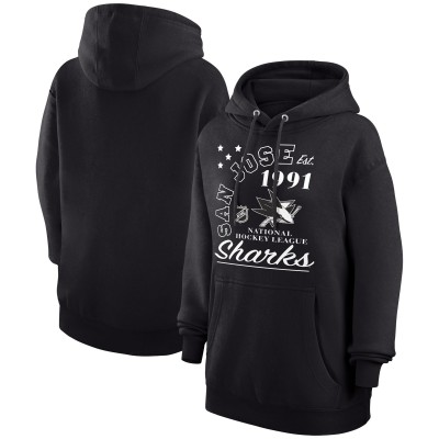 Толстовка San Jose Sharks Starter Arch City Team Graphic Fleece - Black