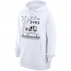 Толстовка Colorado Avalanche Starter Arch City Team Graphic Fleece - White