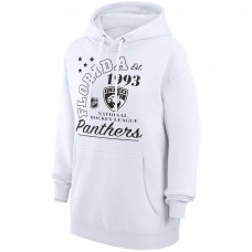 Толстовка Florida Panthers Starter Arch City Team Graphic Fleece - White