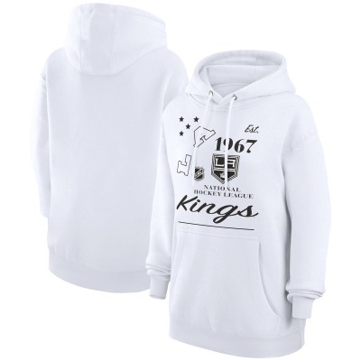 Толстовка Los Angeles Kings Starter Arch City Team Graphic Fleece - White