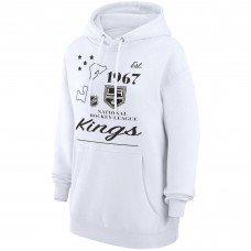 Толстовка Los Angeles Kings Starter Arch City Team Graphic Fleece - White