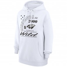 Толстовка Minnesota Wild Starter Arch City Team Graphic Fleece - White