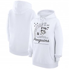 Толстовка Pittsburgh Penguins Starter Arch City Team Graphic Fleece - White