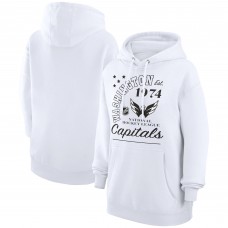 Толстовка Washington Capitals Starter White Arch City Team Graphic Fleece
