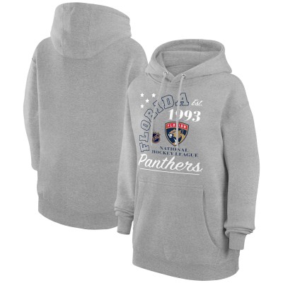 Толстовка Florida Panthers Starter Arch City Team Graphic Fleece - Heather Gray