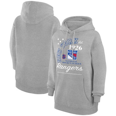 Толстовка New York Rangers Starter Arch City Team Graphic Fleece - Heather Gray