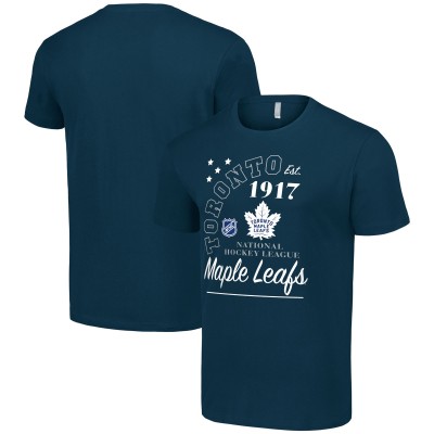 Toronto Maple Leafs Starter Navy Arch City Team Graphic T-Shirt