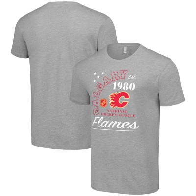 Футболка Calgary Flames Starter Arch City Team Graphic - Heather Gray