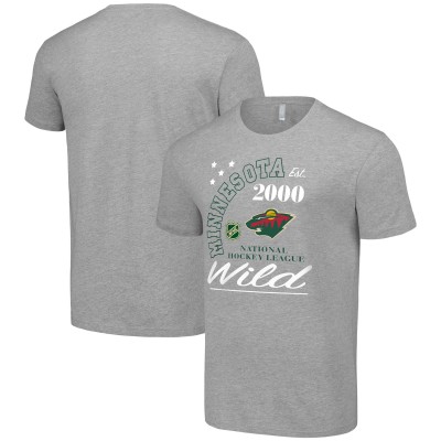 Футболка Minnesota Wild Starter Heather Gray Arch City Team Graphic