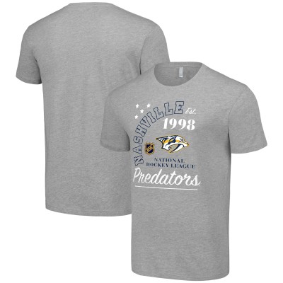 Футболка Nashville Predators Starter Arch City Team Graphic - Heather Gray