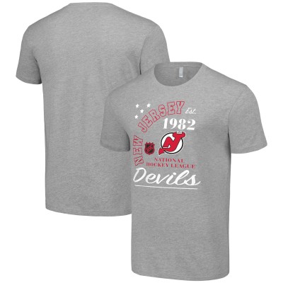 Футболка New Jersey Devils Starter Arch City Team Graphic - Heather Gray