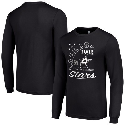 Футболка с длинным рукавом Dallas Stars Starter Arch City Theme Graphic - Black
