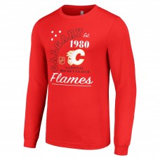 Футболка с длинным рукавом Calgary Flames Starter Arch City Theme Graphic - Red
